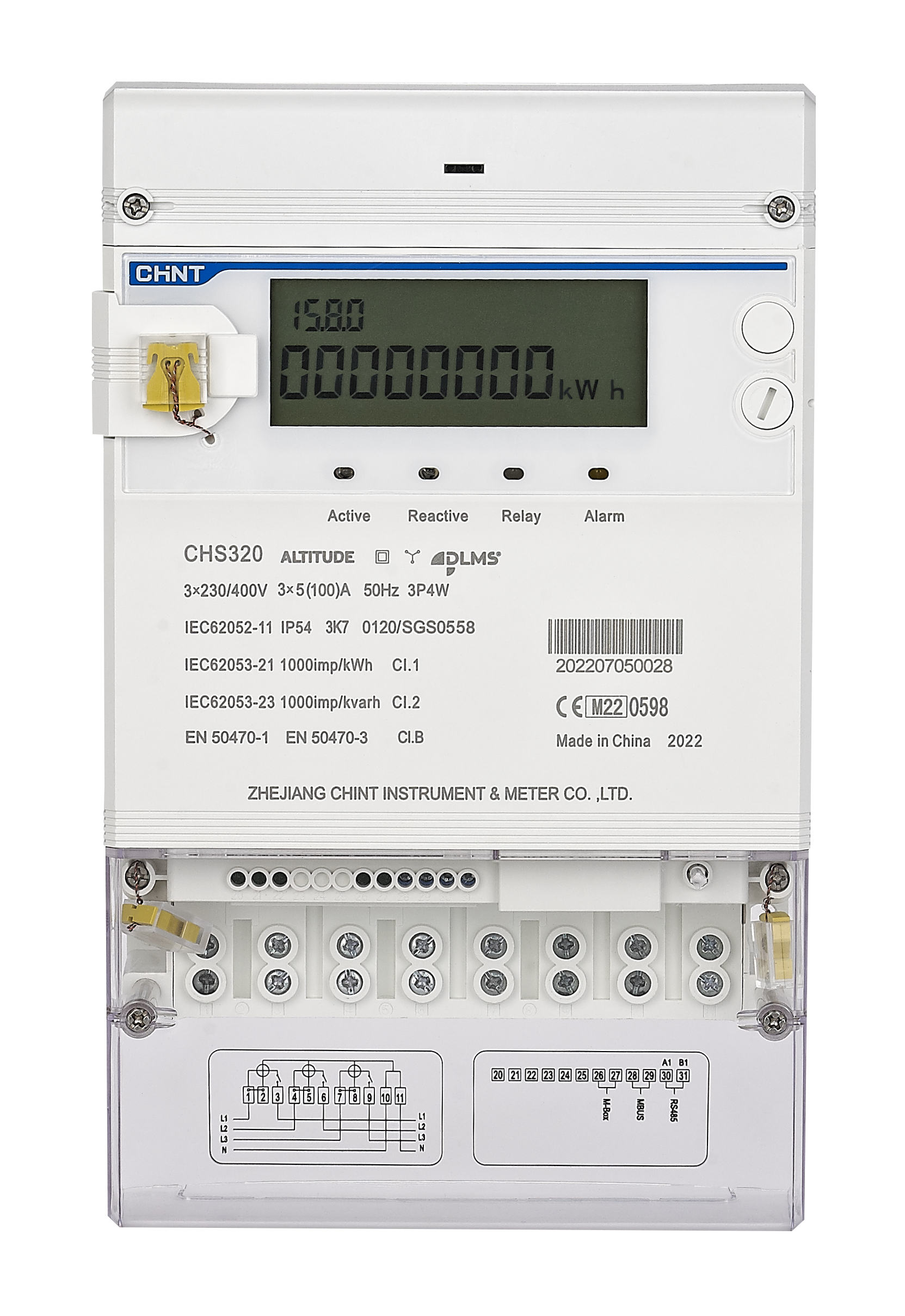 CHS320 Three Phase Smart Meter